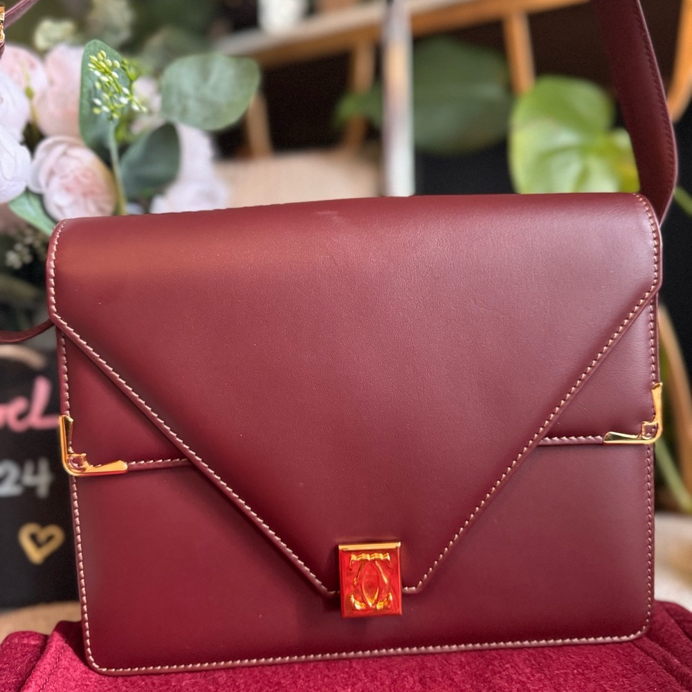 🌹SOLD on website🌹 Cartier Must de Cartier vintage leather crossbody - Picture 16 of 16